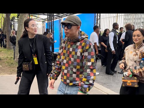 NIGO AT LOUIS VUITTON MEN'S SPRING SUMMER 2025 SHOW IN PARIS