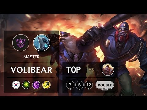 Volibear Top vs Jayce - KR Master Patch 9.7