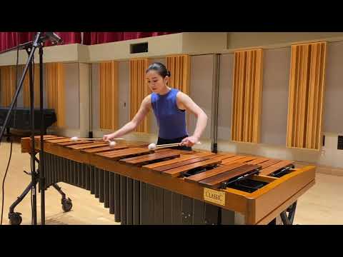 Kana Funayama 舩山花菜 - Etude in D Major by Pius Cheung - Marimba