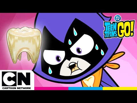 TEETH! TEETH! TEETH! | Teen Titans Go! | Cartoon Network UK