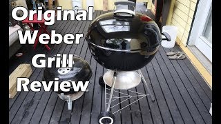 Video thumbnail for Weber Original Kettle 22 inch Charcoal BBQ Grill Review by Andrew W