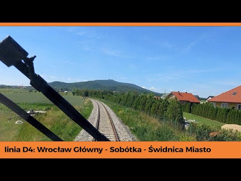 KD linia D4: Wrocław Główny - Sobótka - Świdnica Miasto CABVIEW