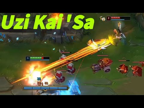 UZI KAI'SA VS LUCIAN , HIS KAI'SA IS SO CLEAN!