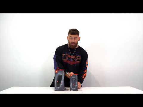 JBL Charge Essential 2  nešiojama kolonėlė, Pilkos spalvos video