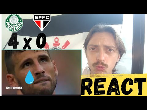 REACT - PALMEIRAS X SÃO PAULO | PALMEIRAS CRUSHED | SHOWCOLATE AT ALIANZ | WHERE ARE THE TRIKAS??