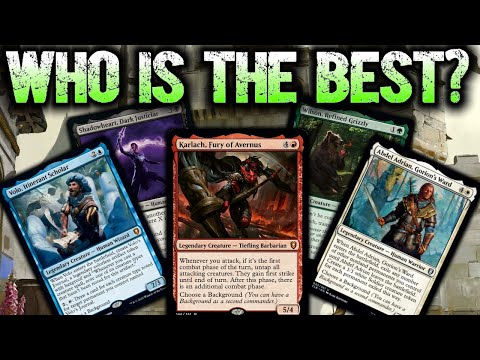 Ranking Every Baldur's Gate "Background" Commander | Which Background Commanders are the Best?