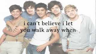 One Direction - I Should&#39;ve Kissed You ( Lyrics + Pictures )