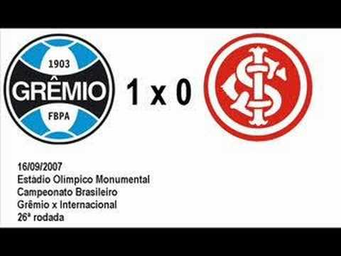 Brasileiro 2007 - GRÊMIO 1 x 0 inter - radio bandeirantes