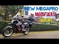 Simak New Megapro Modifikasi Touring Adventure , paling update!