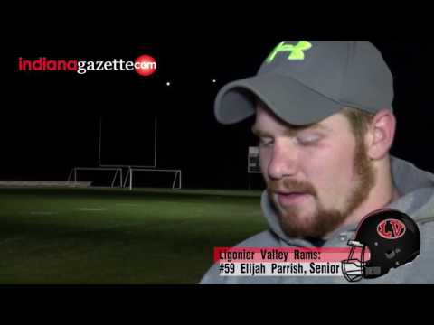 Post game interview with Ligonier Valley # 59 Elijah Parrish