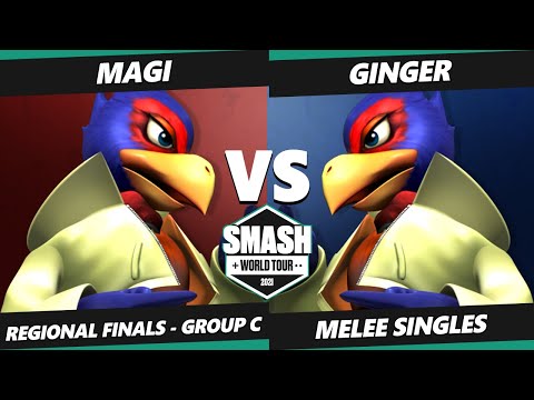 SWT NA East Group C - Ginger (Falco) Vs. Magi (Falco) Smash Melee Tournament