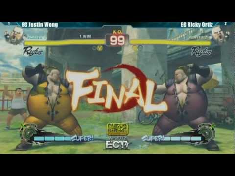 Justin Wong ( Rufus ) vs Ricky Ortiz ( Rufus ) GRAND FINALS - ECT 4