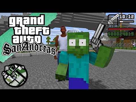 GTA SAN ANDREAS CJ BECOMES TEACHER | Platabush Animation