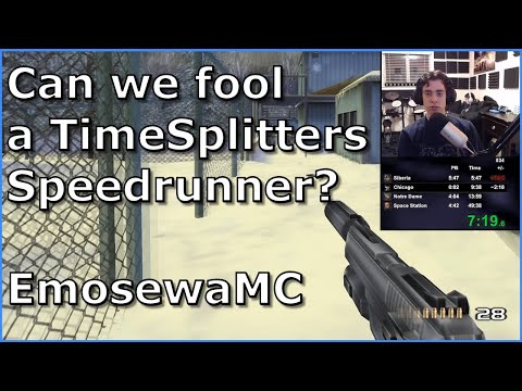 TimeSplitters Extra - Can we fool a Speedrunner? EmosewaMC!