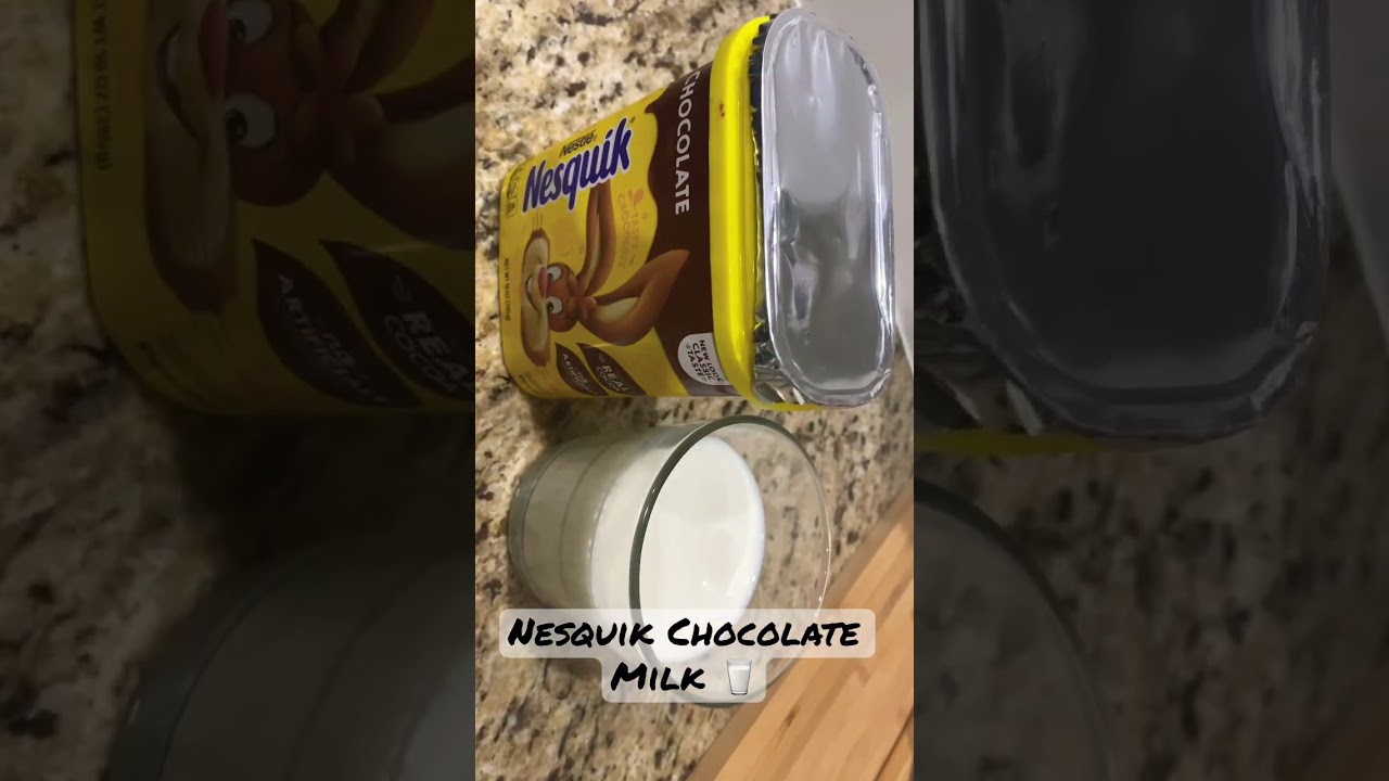 Nesquik Chocolate Milk #nesquik