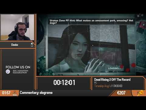 Dead Rising 2 Off The Record | Timeskip Any% Speedrun by Deebz | BSG Online 7