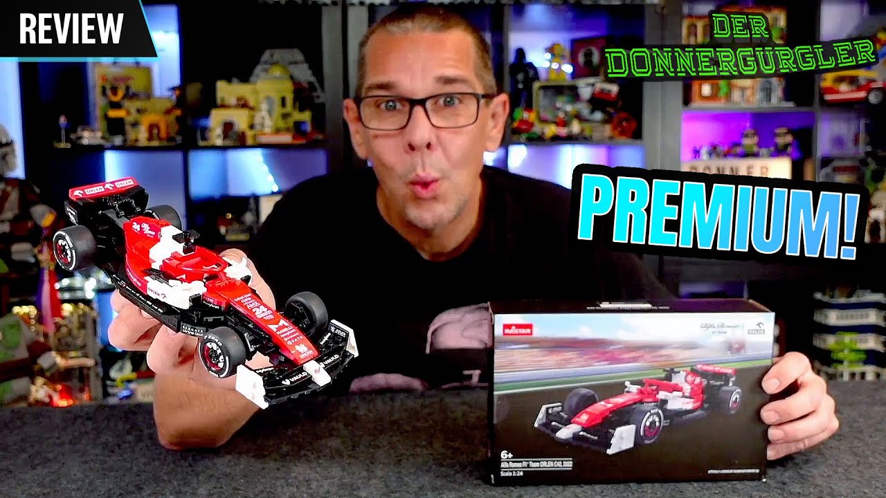 Rastar - Alfa Romeo F1 Team Orlen C42 (2022) Set 92300 - Premium Liga!