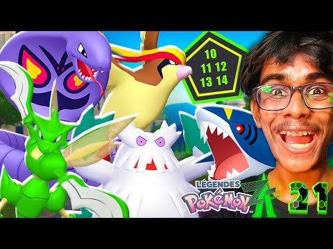 Catch All Pokemon Of WILD ZONE 10 To 14😱 & Meet With Big mafia – Pokémon Legend ZA Episode 21