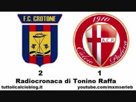 Crotone-Padova 2-1 di Tonino Raffa (29/10/2011) Radiocronaca da Radio 1 RAI