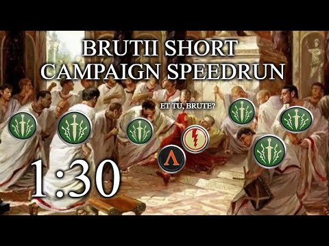 1:30 Brutii Short Campaign (Rome: Total War Speedrun)