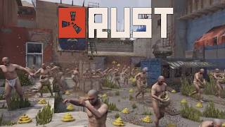 【RUST】迫撃撃って俺の財宝をバラ撒いてきた。