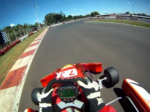 1 Etapa Campeonato San Marino Kart - Categoria F400 - 1/2 Bateria - 18/03/2012 - Piloto Dario Lintz