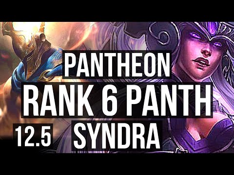 PANTHEON & Jinx vs SYNDRA & Ezreal (SUP) | Rank 6 Panth, 7/2/15 | NA Grandmaster | 12.5