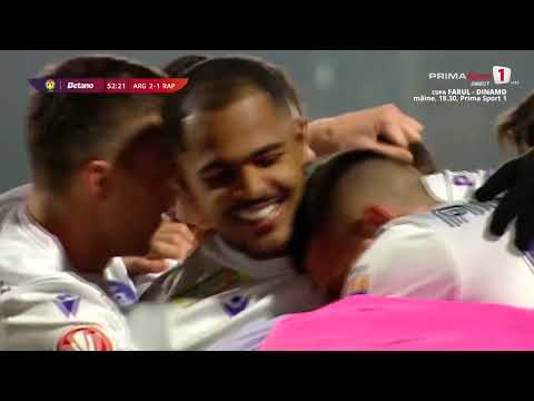 REZUMAT | FC Argeș - Rapid 2-1 | Etapa 2, Cupa României, 2025 - 2026