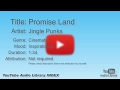 Promise Land Jingle Punks Cinematic Inspirational YouTube Audio Library BGM