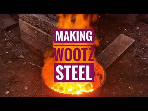 Making Wootz Steel