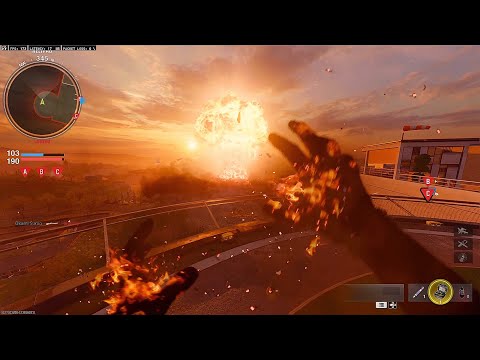 Black Ops 6:  Multiplayer Nuke Win Animation.