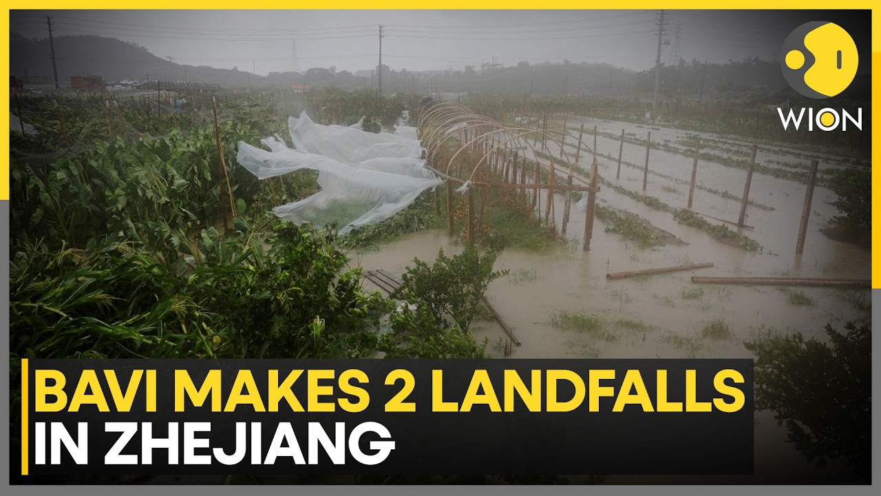 Typhoon Bavi Slams China After Battering Taiwan And Japan |Millions Evacuated | Typhoon Bavi Updates