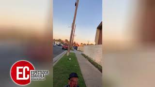 Brutal golpiza a anciano mexicano migrante en Estados Unidos