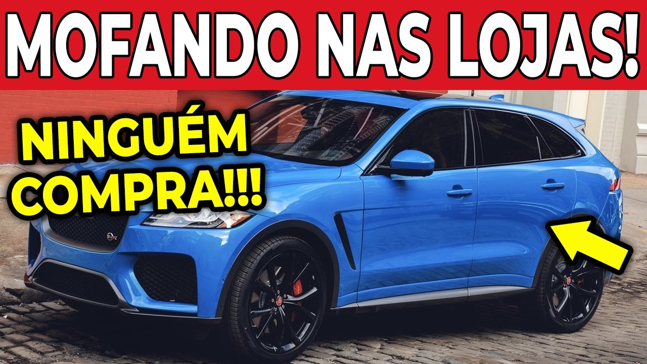 🚨😱 9 CARROS QUE ENCALHARAM NAS LOJAS E NINGUÉM QUER LEVAR!