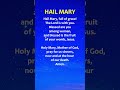 Hail Mary #prayer #shorts
