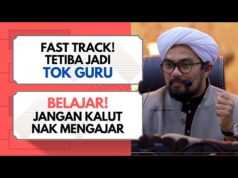 BUKAN Semua Orang Boleh Mengajar 