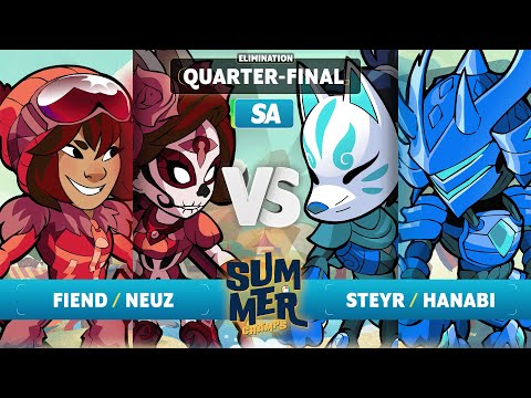 Fiend & Neuz vs Steyr & Hanabi - Elimination Quarter-Final - Summer Championship 2023 - SA 2v2
