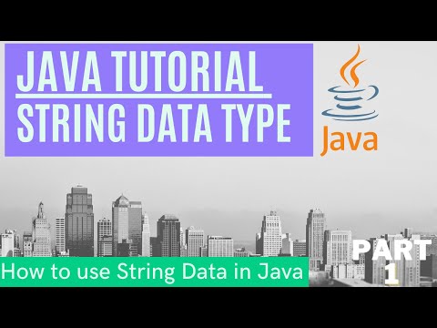How To Use String Data Type In Java Java Tutorial String Class Using Java String Methods Part 1