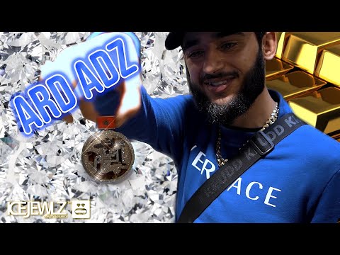 Ard Adz Picks Up His CRAZY CUSTOM PENDANT from Ice Jewlz