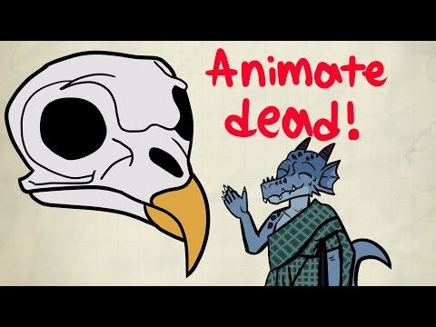 Animate Dead and Chicken Wings in Dnd 5e! - Advanced guide to Animate Dead