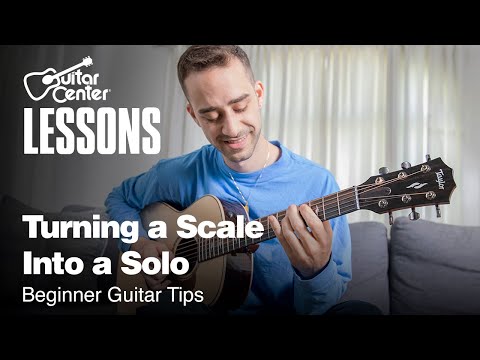 Turning a Scale Into a Solo | Beginner Guitar Tips