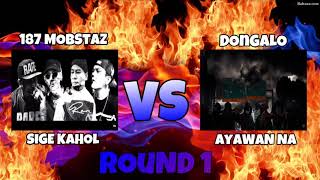 187 Mobstaz vs Dongalo  Round 1  RapGame sa Pinas
