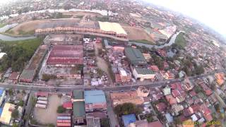 preview picture of video 'Aerial sunset view from Valenzuela and Malabon'
