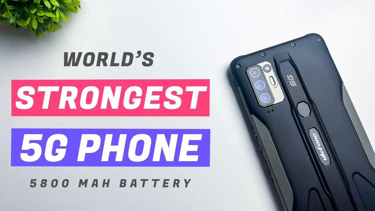 World's FIRST 5G Rugged Phone - Armor 10