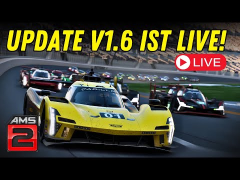 Das Mega Update 1.6 ist da!| ENDLICH! | Automobilista 2 Multistream LIVE