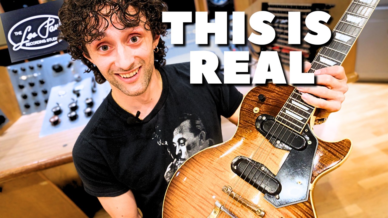 I Recorded Guitar with Les Paul&rsquo;s ACTUAL Gear - YouTube