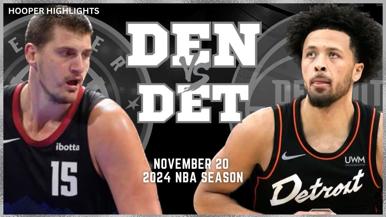 21.11.2023 | Detroit Pistons 103-107 Denver Nuggets