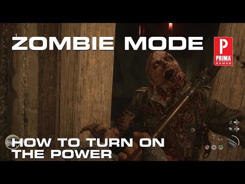 Call of Duty: WW2 - Zombies Mode How to Turn on the Power