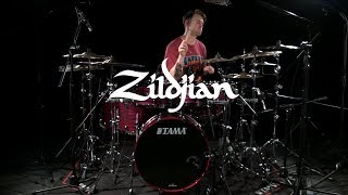 Video thumbnail for Zildjian 18" K Cluster Crash with Eddy Thrower | Gear4music demo by Gear4music Guitars