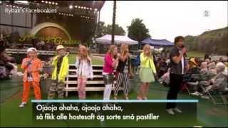 Alexander Rybak and Superbarna - Dyrene i Afrika - Allsang på grensen 04.07.2013